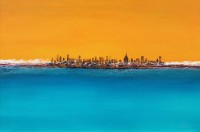 Irtiza Kazmi, 20 x 30 inches, Acrylics on Canvas, Landscape Painting, AC-IRTK-075
